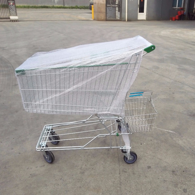 100L Aisa Convenience Trolley Shopping Carts With Baby Seat For Middle East